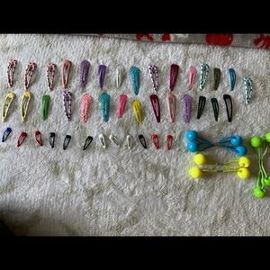 hair clips and hair balls